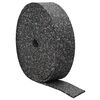vidaXL Gummi-Granulat-Rolle Schwarz 2000 x 12 x 0,8 cm Gummi