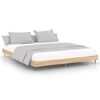 vidaXL Bettgestell ohne Matratze Sonoma-Eiche 180x200 cm Holzwerkstoff