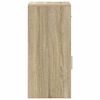 vidaXL Sideboard Sonoma-Eiche 38 x 34,5 x 75 cm Holzwerkstoff