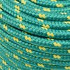vidaXL Bootsseil Gr&uuml;n 12 mm 50 m Polypropylen