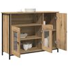 vidaXL Sideboard Artisan-Eiche 100 x 35 x 75 cm
