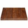 vidaXL Tischplatte 80x70x2,5 cm Rechteckig Altholz Massiv