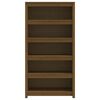 vidaXL B&uuml;cherregal Honigbraun 80x35x154 cm Massivholz Kiefer