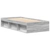 vidaXL Bettgestell Grau Sonoma 100x200 cm