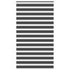 vidaXL Doppelrollo Schwarz 130x200 cm Stoffbreite 125,9 cm Polyester
