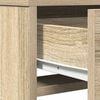 vidaXL Schminktisch Sonoma-Eiche 50 x 41 x 140 cm Holzwerkstoff