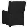 vidaXL Relaxsessel Schwarz Stoff