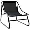 vidaXL Garten Essgruppe 5 pcs Schwarz Stahl