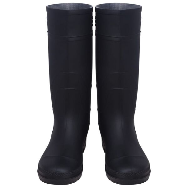 vidaXL Gummistiefel Gr. 44 Schwarz