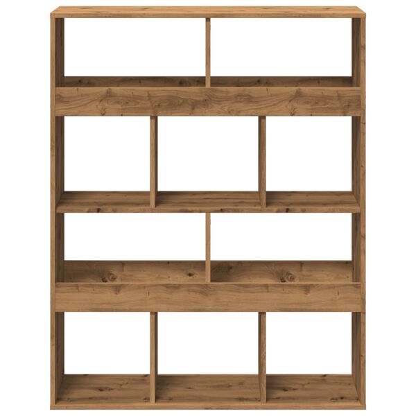 vidaXL Raumteiler Artisan-Eiche 100x33x125,5 cm Holzwerkstoff