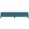 vidaXL Boxspringbett mit Matratze Dunkelblau 140 x 200 cm Stoff