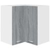 vidaXL Eck-H&auml;ngeschrank Lyon Grau Sonoma 57x57x60 cm Holzwerkstoff