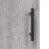 vidaXL Sideboard Grau Sonoma 34,5x34x90 cm Holzwerkstoff