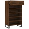 vidaXL Schuhschrank Braun Eichen-Optik 60x35x105 cm Holzwerkstoff