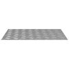 vidaXL Treppe Tritt 2 stk. 70 x 50 cm Silber Aluminium Rechtwinklig
