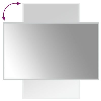 vidaXL LED-Badspiegel 60x100 cm