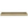 vidaXL Loggia Wandregale 4 Stk. Eichen-Optik 60x15x4 cm MDF