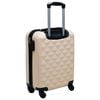 vidaXL Hartschalen-Trolley-Set 2 Stk. Golden ABS