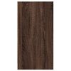 vidaXL Apothekerschrank Braun Eichen-Optik 40x41x77,5 cm Holzwerkstoff