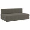 vidaXL Klappsofa Bett Hellgrau 152 x 86,5 x 60 cm Stoff