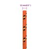 vidaXL Bootsseil Orange 12 mm 50 m Polypropylen