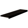vidaXL Treppenstufen 12 Stk. Dunkelbraun 90x30x2 cm Massivholz Eiche