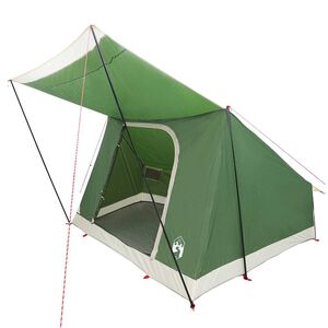 vidaXL Campingzelt 4 Personen Wasserdicht Gr&uuml;n Taft