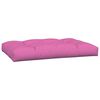 vidaXL Palettenkissen 7-tlg. Rosa Stoff