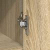 vidaXL Sideboard mit Schublade Sonoma-Eiche 101x35x76 cm Holzwerkstoff