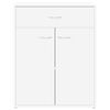 vidaXL Sideboard Wei&szlig; 60x30x75 cm Holzwerkstoff