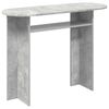 vidaXL Konsolentisch Betongrau 100 x 39,5 x 75 cm Holzwerkstoff