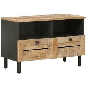 vidaXL Stauraumschr&auml;nke Natur 70 x 33 x 46 cm Massivholz Mango