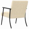 vidaXL Sessel Creme 59 x 75 x 78 cm Stoff