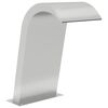 vidaXL Pool-Wasserfall 50x30x60 cm Edelstahl 304