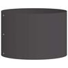 vidaXL Pflanzenring 5 pcs Schwarz 30 x 30 x 20 cm Kaltgewalzter Stahl