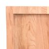 vidaXL Tischplatte 200x40x(2-4) cm Massivholz Behandelt Baumkante