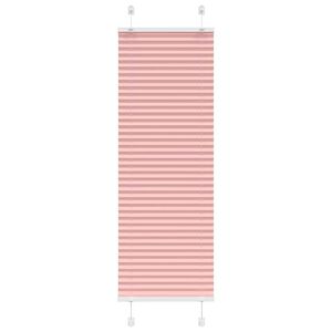 vidaXL Plissee Rosa 40x100 cm Stoffbreite 39,4 cm Polyester