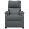 vidaXL Relaxsessel Dunkelgrau Stoff