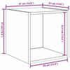 vidaXL Wandschrank 2 pcs Artisan-Eiche 37 x 37 x 37 cm Holzwerkstoff