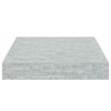 vidaXL Schweberegal Betongrau 23x23,5x3,8 cm MDF