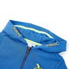 Kinder-Kapuzenpullover mit Rei&szlig;verschluss Blau 116