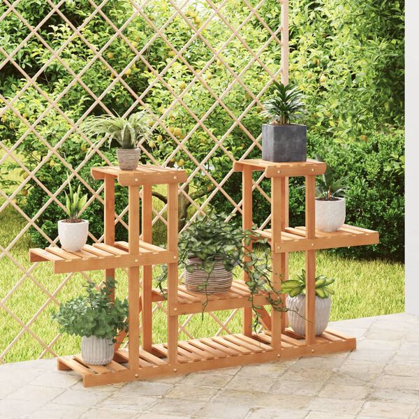 vidaXL Blumenst&auml;nder 110x25x73 cm Massivholz Tanne
