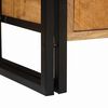 vidaXL Waschtischunterschrank Braun 71 x 33 x 58 cm Massivholz Mango