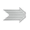 Bo-Camp Windschutz Season 500&times;140 cm Grau und Anthrazit