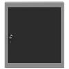 vidaXL Werkzeugschrank mit Regal Schwarz und Grau 50 x 20 x 55 cm