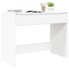 vidaXL Schreibtisch mit Schubladen Wei&szlig; 100 x 50 x 78 cm Holzwerkstoff