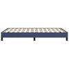 vidaXL Bettgestell ohne Matratze Blau 120x200 cm Stoff
