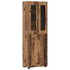 vidaXL Highboard FLORIN 60 x 35 x 182 cm Altholz Holzwerkstoff