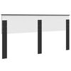 vidaXL Kopfteil Schwarz Eichen-Optik 200 cm Holzwerkstoff