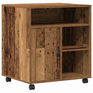 vidaXL Druckerst&auml;nder Altholz 60 x 50 x 67 cm Holzwerkstoff